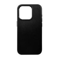 Kožený zadní kryt FIXED MagLeather s podporou MagSafe pro Apple iPhone 15 Plus, černý (3)