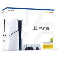 PlayStation 5 Slim 1TB + DualSense Wireless Controller bílý (1)