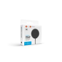 Bezdrátová nabíječka FIXED MagPad s podporou uchycení MagSafe a stojánkem, 15W, černá (14)