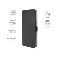 Tenké pouzdro typu kniha FIXED Topic pro Xiaomi Redmi 12, černé