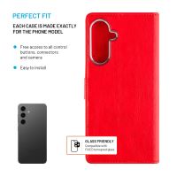 Pouzdro typu kniha FIXED Opus pro Samsung Galaxy A26 5G, červené (2)