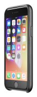 Ochranný kryt Cellularline Elite pro Apple iPhone SE (2020)/8/7/6, PU kůže, černý