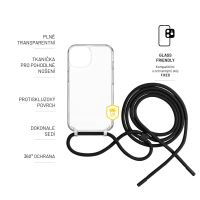 Pouzdro FIXED Pure Neck s černou šňůrkou na krk pro Samsung Galaxy A25 5G (4)