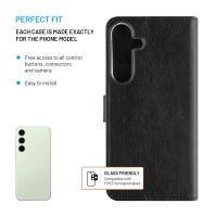 Pouzdro typu kniha FIXED Opus pro Samsung Galaxy S25+, černé (2)