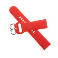 Silikonový řemínek FIXED Silicone Strap s šířkou 20mm pro smartwatch, červený