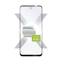 Ochranné tvrzené sklo FIXED Full-Cover pro Motorola Moto G62 5G, lepení přes celý displej, černé