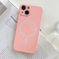 MagSilicone Case iPhone 13 - Light Pink
