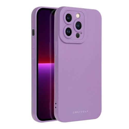 Pouzdro Back Case Luna Case Roar iPhone XR, barva fialová