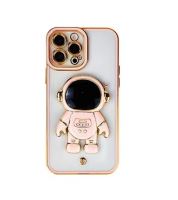 Pouzdro Back Case Spaceman iPhone 11 (6,1´´) s funkcí stojánku, pink