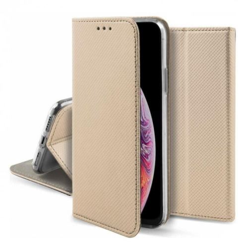 Pouzdro Book Magnet Xiaomi Redmi Note 8T, barva zlatá